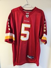 Retro 2010 Reebok NFL Donovan McNabb #5 Washington Redskins Jersey Size 52 