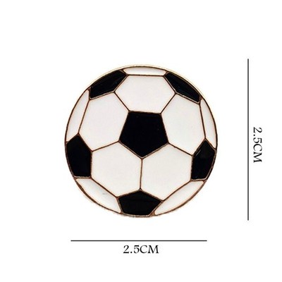 Football  Pin  Brosche Anstecker Anpinner Pinnadel Badge