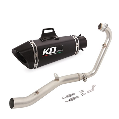 #ad For Lifan KP Mini 150 2015 2025 Exhaust System Header Pipe Black Muffler Tips $234.74