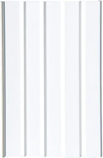 Mobile Home Skirting Vinyl Underpinning Panel White 16" W x 35" L (Pack of 8)