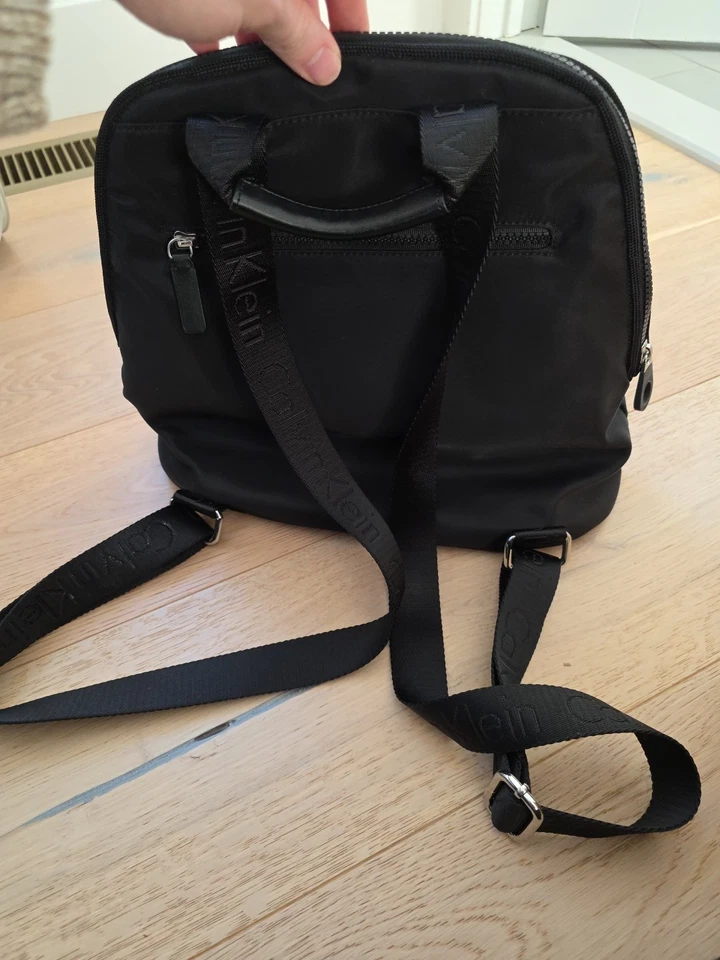 Calvin Klein Women's Black Backpack Mini - Image 4 of 4