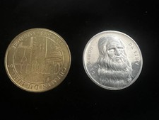 🔴 Médailles Leonardo Da Vinci Et Anniversaire Jubilé Mariano Lot 2