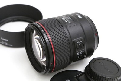 【Exc++】 Canon EF 85mm F1.4L IS USM DSLR Camera Lenses B3655-2O3C