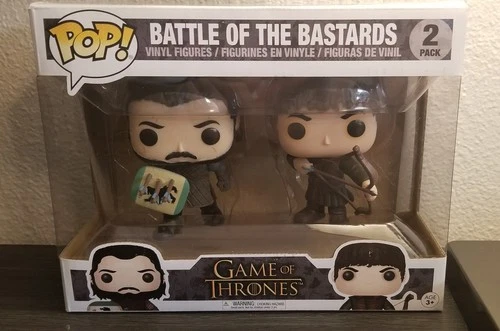 Funko Pop Game Of Thrones Battle Of The Bastards (Jon Snow & Ramsay Bolton)