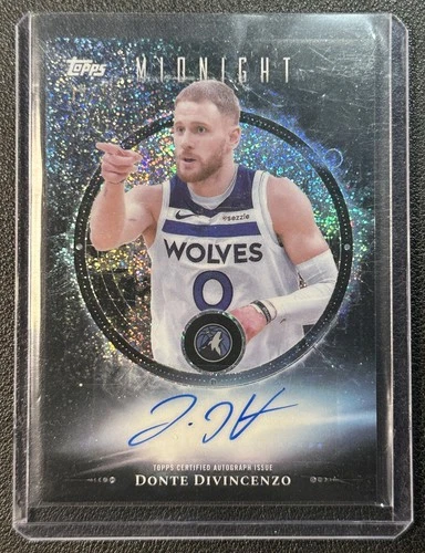 DONTE DIVINCENZO 2025-26 TOPPS MIDNIGHT OIL MARKS WINTER SOLSTICE AUTO 11/35