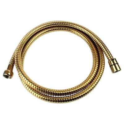 Duschschlauch Brauseschlauch Gold Metall Edelstahl 170 cm /1,7 m 1/2 Zoll