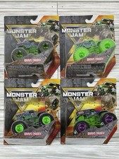 2025 Monster Jam Grave Digger Series 1 Complete Set of 4 1:64 Spin Master