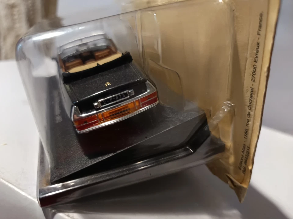 1/43 CITROËN SM PRÉSIDENTIELLE 1972 ATLAS SOUS BLISTER - Photo 4/4