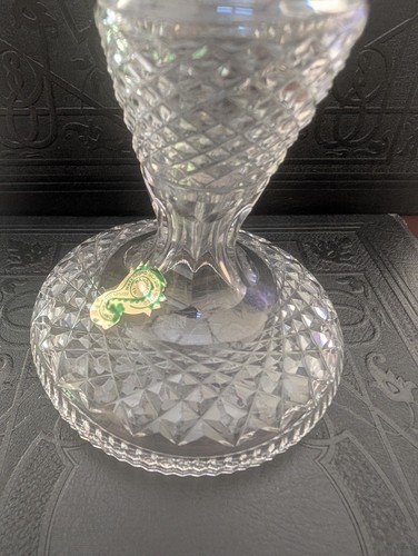 Gorgeous Waterford ALANA Crystal 7-1/2" Hollow Candlestick - Picture 14 of 15