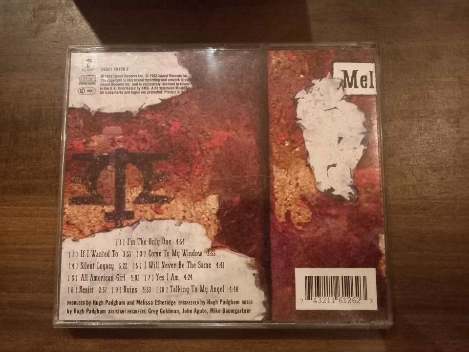 CD - Melissa Etheridge - Yes, I am - Island Records - Bild 2 von 2