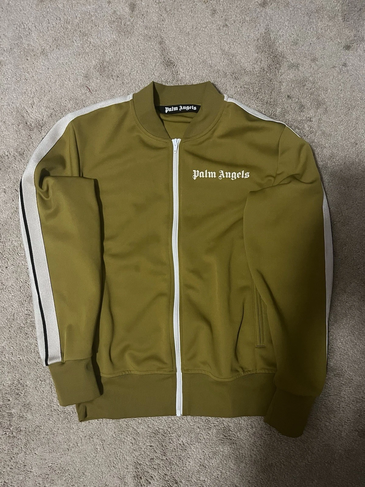 Palm Angels Classic Track Jacket Blue Full Zip Size Small - product detail image 1