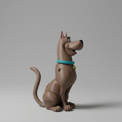 Scooby Doo Figure Cartoon Dog 3D Printed Novelty Collectable Gift