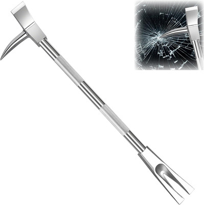 30'' Halligan Tool - Heavy-Duty Forged Steel Rescue Bar for Emergencies