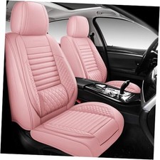 Full Coverage Full Set Waterproof Leather Car Seat Covers with Lumber Support