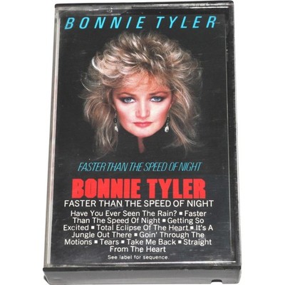Bonnie Tyler - Faster Than The Speed Of Night (Cassette Tape 1983) PLAY TESTED