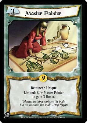 Master Painter - Diamond Edition - Legend of the Five Rings CCG
