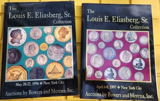 "The Louis E. Eliasberg Sr. Collection" Auction Catalogs May 1996April 1997