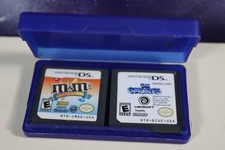 Nintendo DS Games Only - M&M's Adventure & The Smurfs W/ Carrying Case