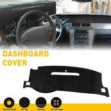 Dash Mat Sun Mat Pad For 07-14 Chevy Silverado Tahoe Dashboard Cover Protector