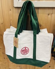 BRAND NEW with Tags - Trader Joe  s - Canvas Tote Shopping Bag - LARGE GREEN