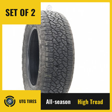 Set Of 2 Used 27560r20 Goodyear Wrangler Ultra Terrain At 115s - 9.532 Set Of 2 Used 27560r20 Goodyear Wrangler Ultra Terrain At 115s - 9.532