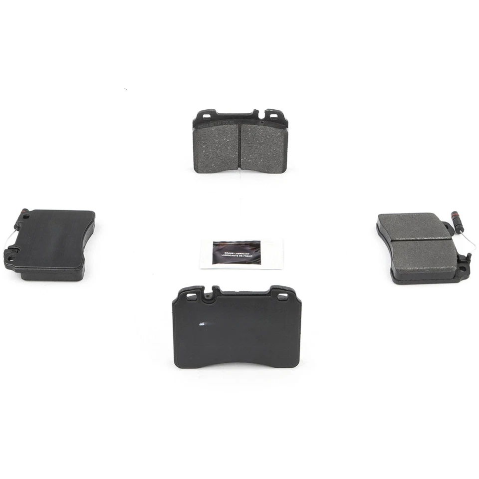 Front Disc Brake Pad Set Disc Brake Rotor fits 1993-1993 Mercedes-Benz 300TE - Image 2 of 4