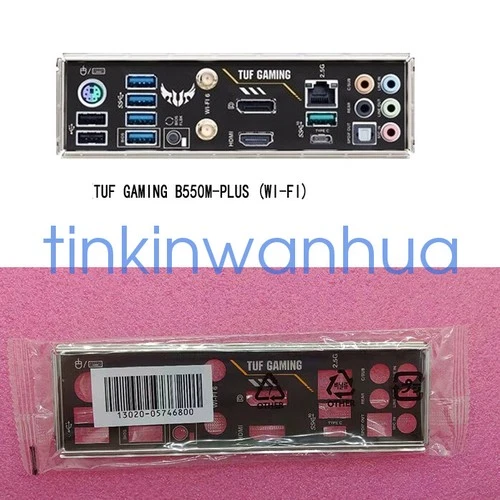 TUF GAMING B550M-PLUS (WI-FI) FOR ASUS IO I/O SHIELD Back Plate BackPlate