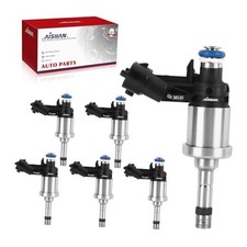 6PCS Fuel Injectors 6 Holes Compatible with Buick Enclave LaCrosse, for Chevy