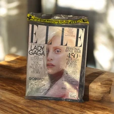 Original Harper’s Bazaar 150th Anniversary issue featuring Lady Gaga on the cove