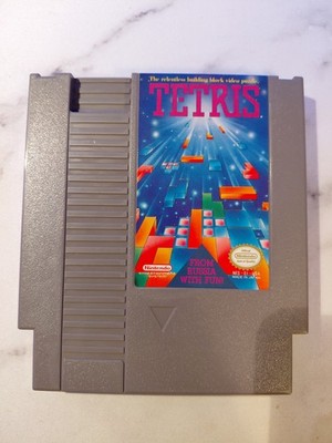Tetris (Nintendo NES, 1989) Game Cartridge Only - Tested