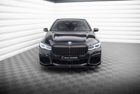 Maxton Design Frontlippe V.4 Passend FüR BMW 7 M-Paket G11 / G12 FL Schwarz Hoch