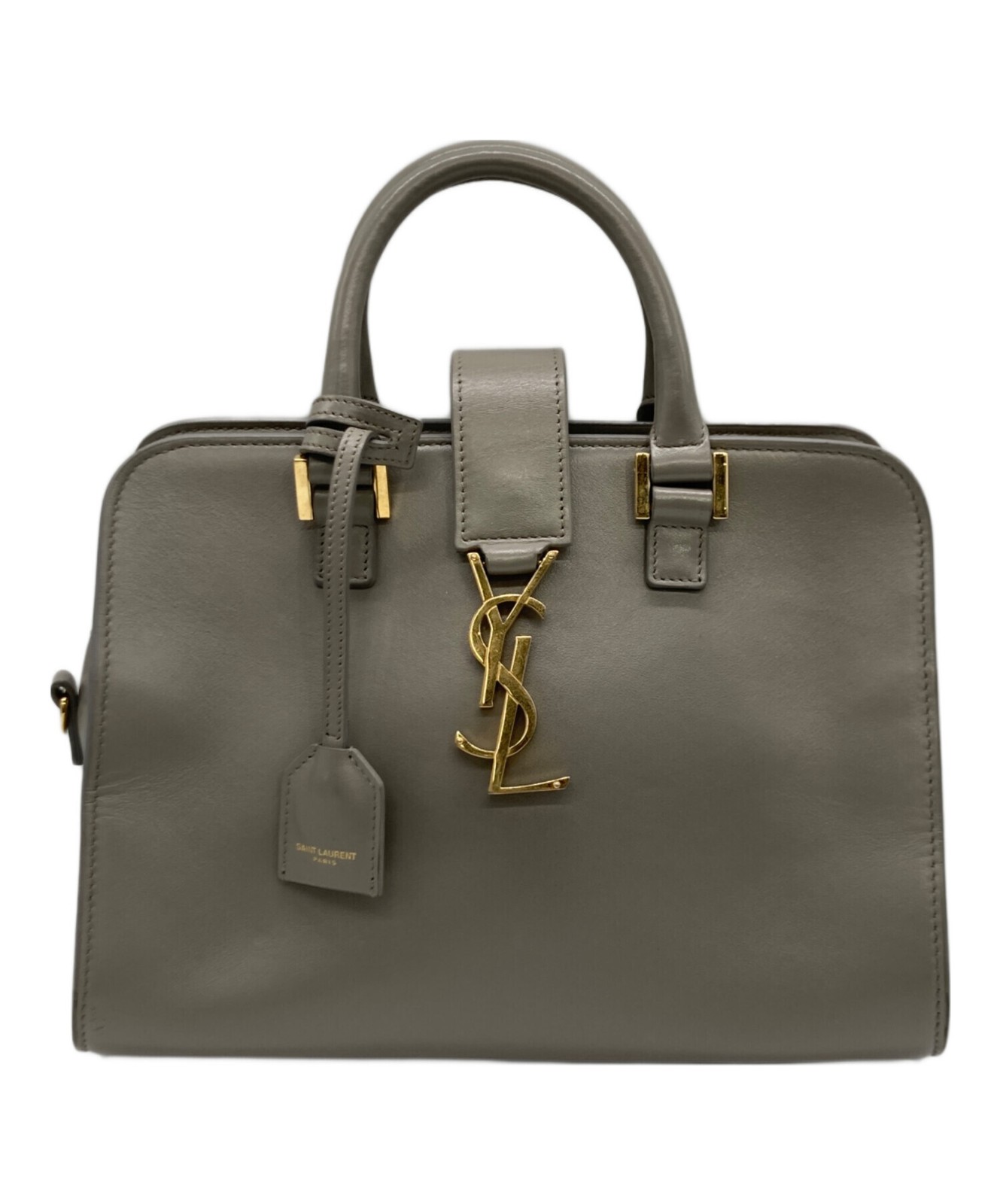 Saint Laurent Paris Baby Cabas Leather Tote Bag 568853 #1855