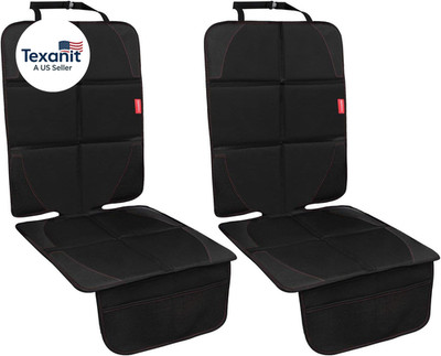Car Seat Protector, 2 Pack Carseat Protector with Thick Padding, Baby/Pets for C