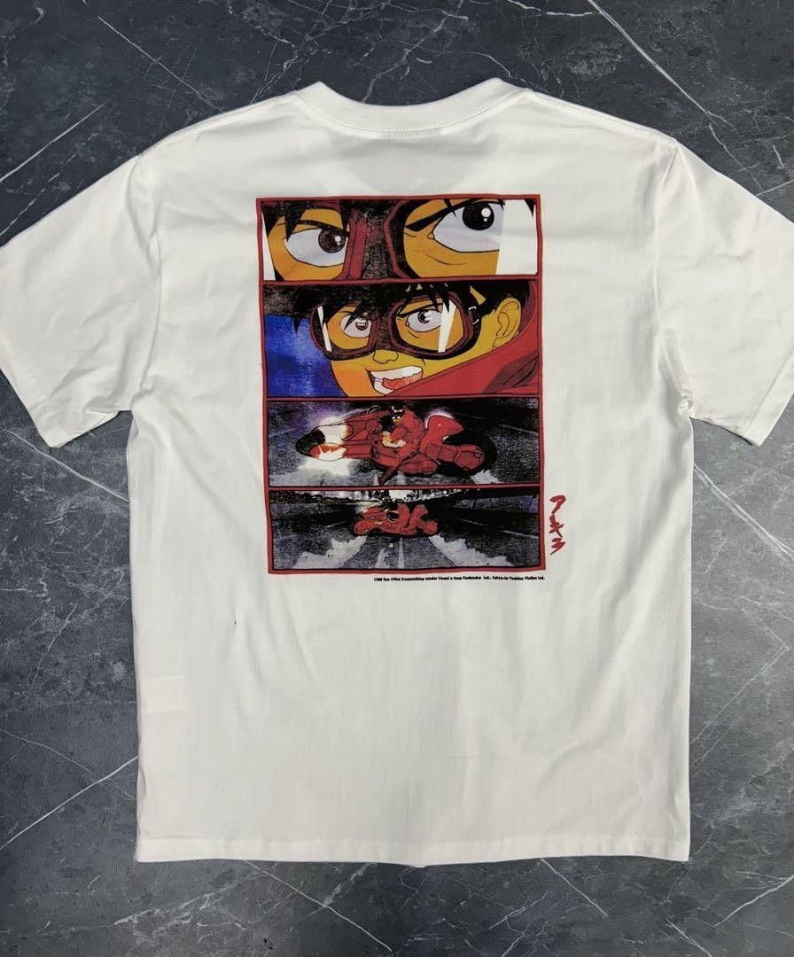 アキラ ( AKIRA ) KANEDA'S MOTORCYCLE TEE Shakira Akira Shotaro Kaneda Motorcycle Best T-Shirt heavy