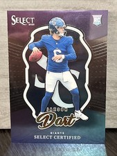Jaxson Dart 2025 Panini Select Select Certified Rookies #17 New York Giants