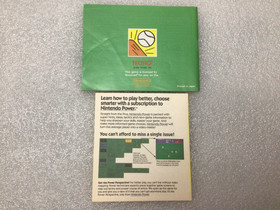 Bad News Baseball (Nintendo NES) Tecmo