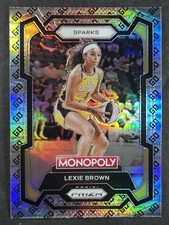 2024 Panini Monopoly Prizm WNBA Lexie Brown Go Space Prizm #41