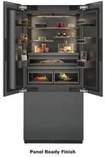 Gaggenau Vario 400 Series 36" Smart Panel R French Door Refrigerator RVY497790
