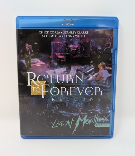 Return To Forever Returns Live at Montreux 2008 Blu-ray DVD Chick Corea Mint OOP - Bild 1 von 4