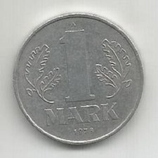 GERMANY - DEMOCRATIC REPUBLIC 1 MARK 1978 (A) 