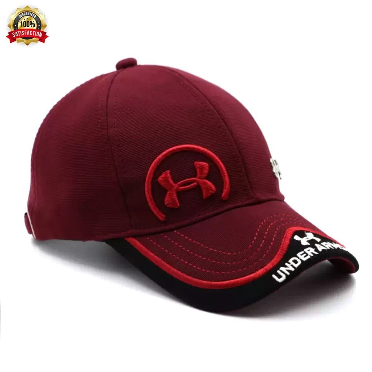 Maroon under armour hat deals