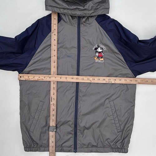 Vintage 90’s Walt Disney World Mickey Mouse Full Zip Jacket Embroidered Kids XL - Picture 5 of 7