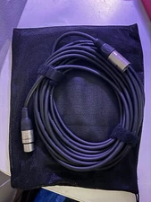 Xlr Cable 12 Feet Heavy Duty Balanced 22awg Cord 24k Gold Plated Male To Female 