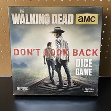 AMC The Walking Dead Don't Look Back Dice Game Zombie Horror Board Game-Open Box