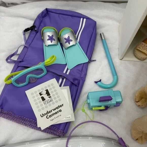 Boneca American Girl Pleasant Company GOTY 2003 Meet Kailey Hopkins com caixa de cachorro - Imagem 3 de 4