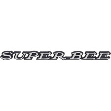 1971 Super Bee Fender Emblem 3504804 Tape Back 1971 Super Bee Fender Emblem 3504804 Tape Back