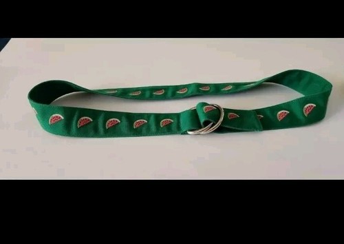 J Crew Watermelon belt womans S/M CUTE! - Picture 1 of 6