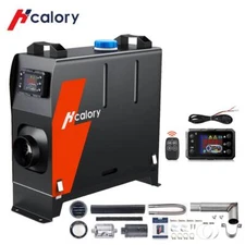 Hcalory Diesel Air Heater 12V 5/8KW With LCD Remote Control For Car Home Bus RV