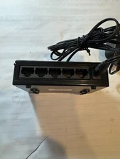  5 Port 10/100Mbps Fast Ethernet Unmanaged Switch w/Charger