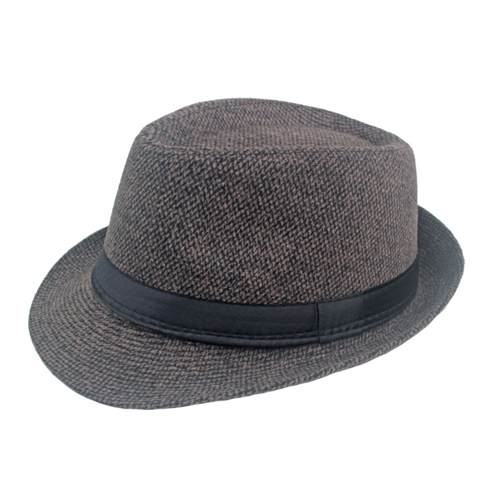 APL Cappello Jazz Uomo Cappelli Eleganti Britannici Cappello Invernale Con Top Piatto Per 
